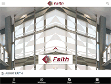 Tablet Screenshot of faith-hardware.com